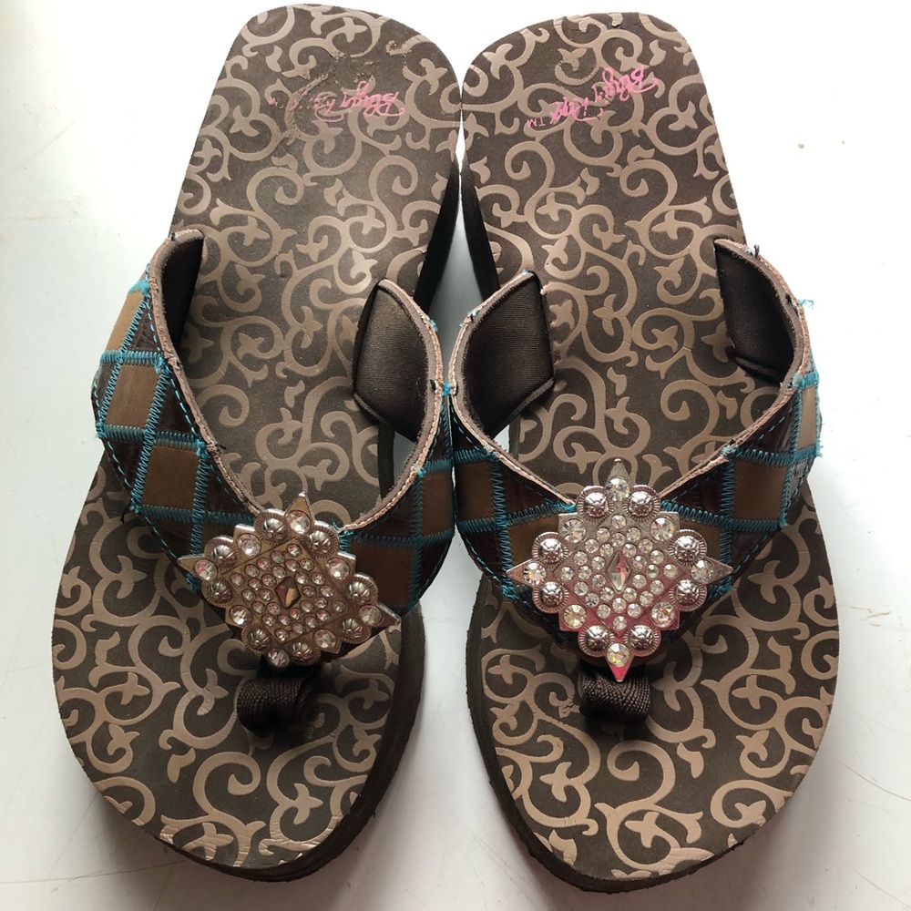 Blazin Roxy sandals size 8
